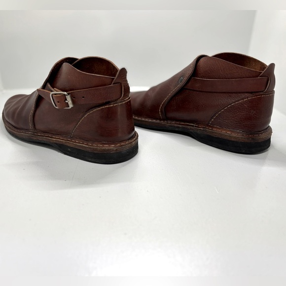 Men's handmade Argentinian Brown Leather boots size 10.5 - Picture 4 of 7